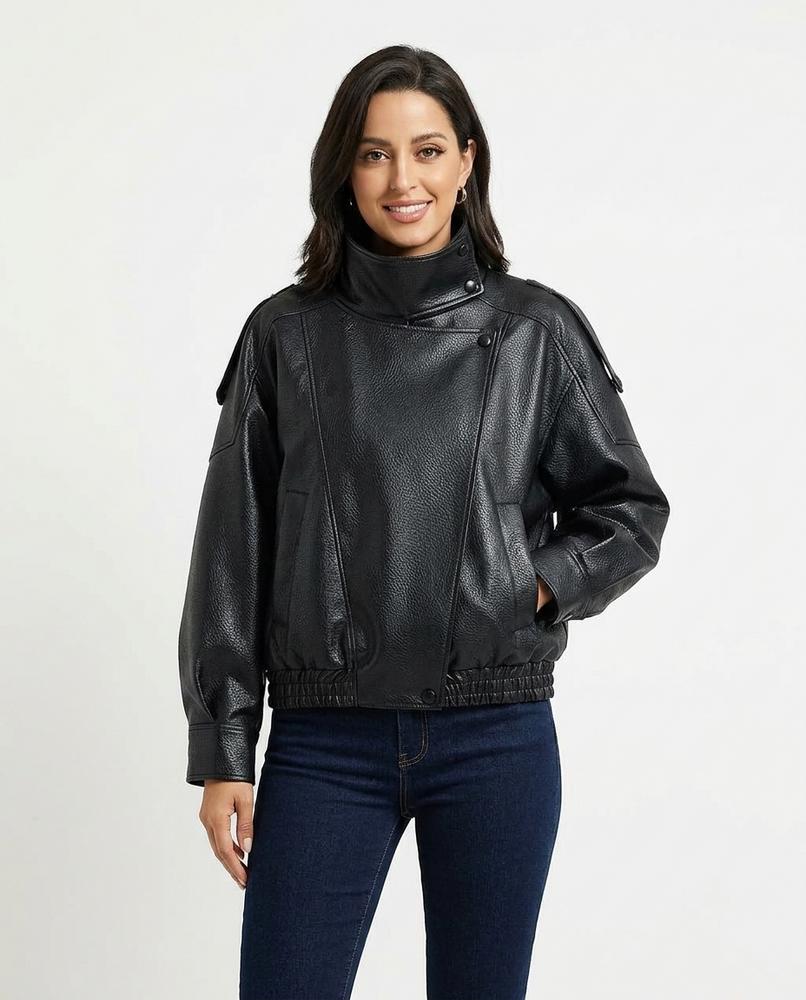 Heidi Outlet - Lelen | Asymmetrische Genoppte Jacke Damen