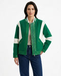 Heidi Outlet - Ramin | Zweifarbige Gepaspelte Jacke Unisex