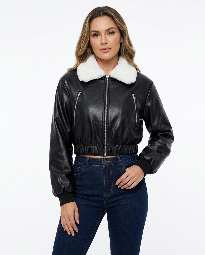 Heidi Outlet - Canav | Gefüttert Kurzgeschnitten Jacke Damen
