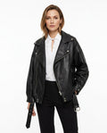 Heidi Outlet - Arsil | Übergroße Asymmetrische Jacke Damen