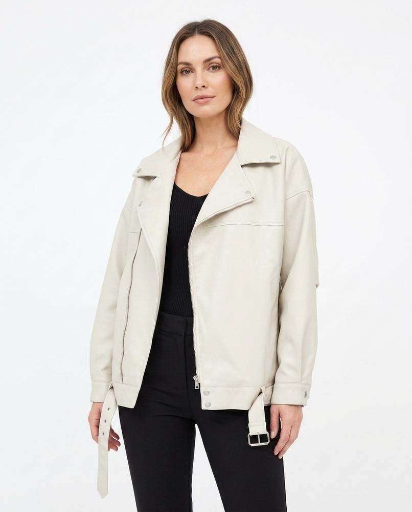 Heidi Outlet - Arsil | Übergroße Asymmetrische Jacke Damen