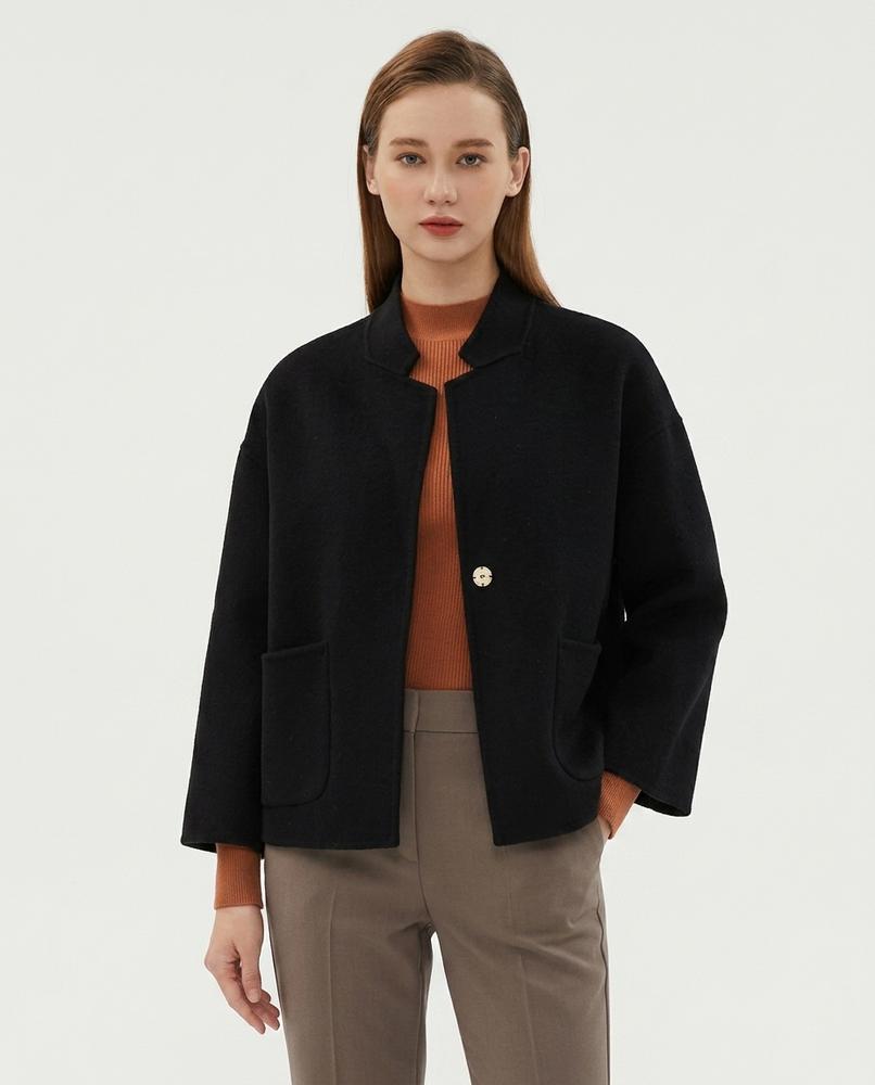 Heidi Outlet - Dadar | Rundhals Woll Jacke Damen