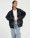 Heidi Outlet - Alral | Oversize Reißverschluss Jacke Damen