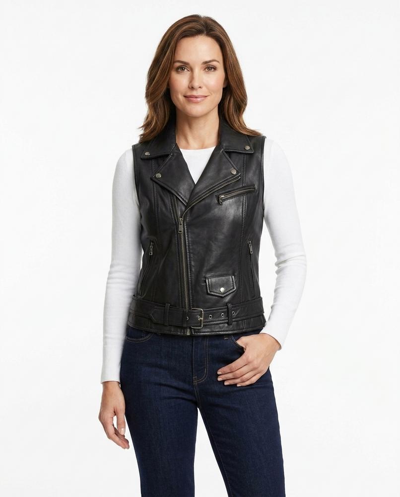 Heidi Outlet - Zemir | Taillierte Asymmetrische Weste Damen