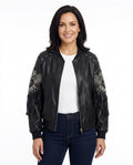Heidi Outlet - Romor | Nietenbesetzte Bestickte Jacke Damen
