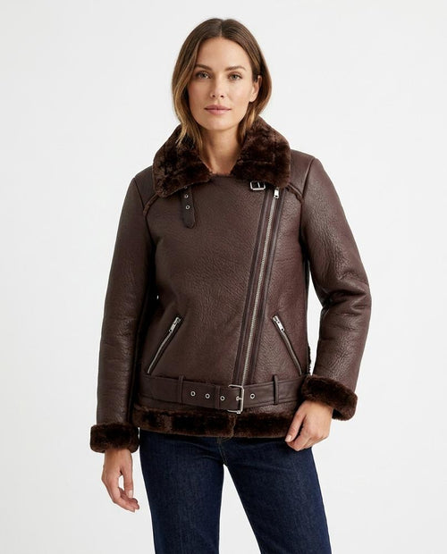 Heidi Outlet - Alvan | Gefüttert Gegürtelt Jacke Damen