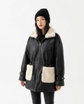 Heidi Outlet - Nidan | Gefütterte Kontrastierende Jacke Damen