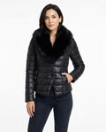 Heidi Outlet - Coren | Gesteppte Pelzbesetzte Jacke Damen