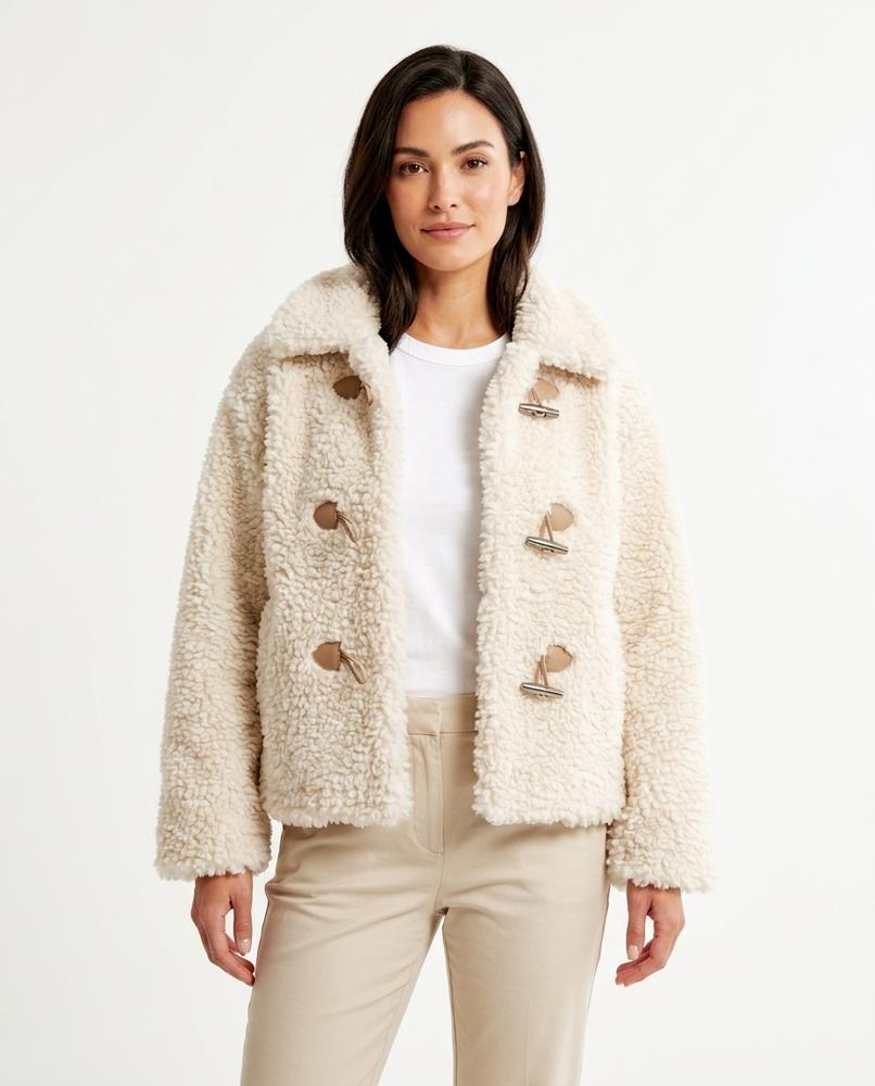 Heidi Outlet - Armon | Weite Strukturierte Jacke Damen