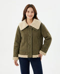 Heidi Outlet - Kavan | Gefüttert Asymmetrisch Jacke Damen