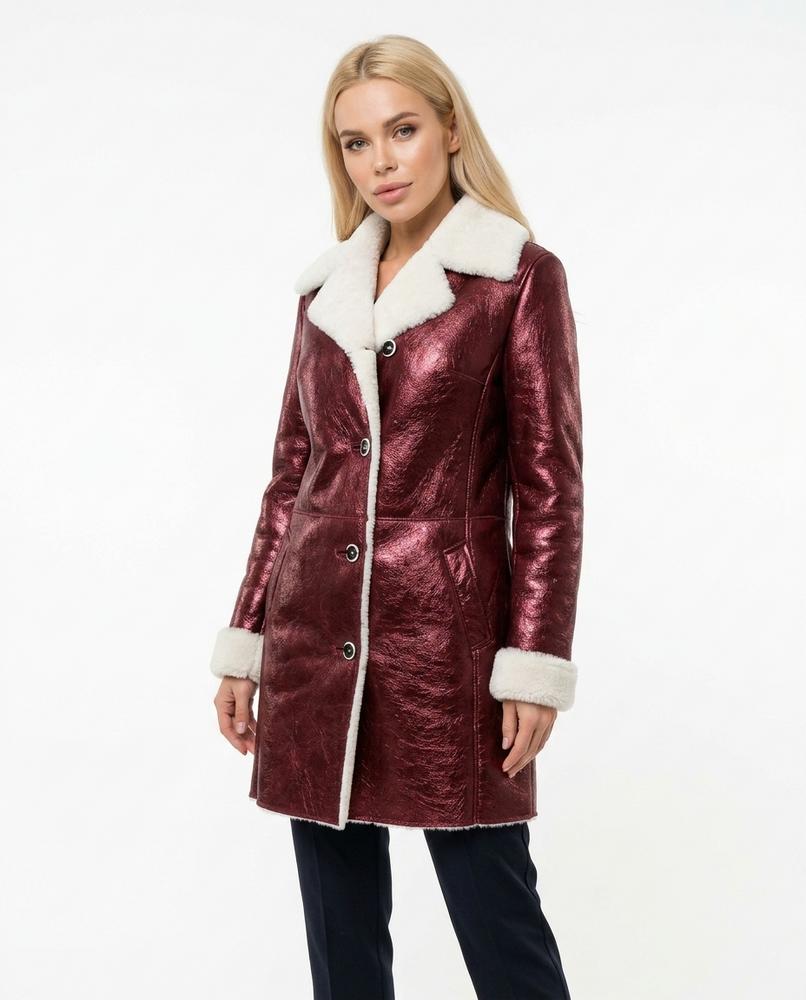 Heidi Outlet - Kevin | Gefütterter Zweireihiger Mantel Damen