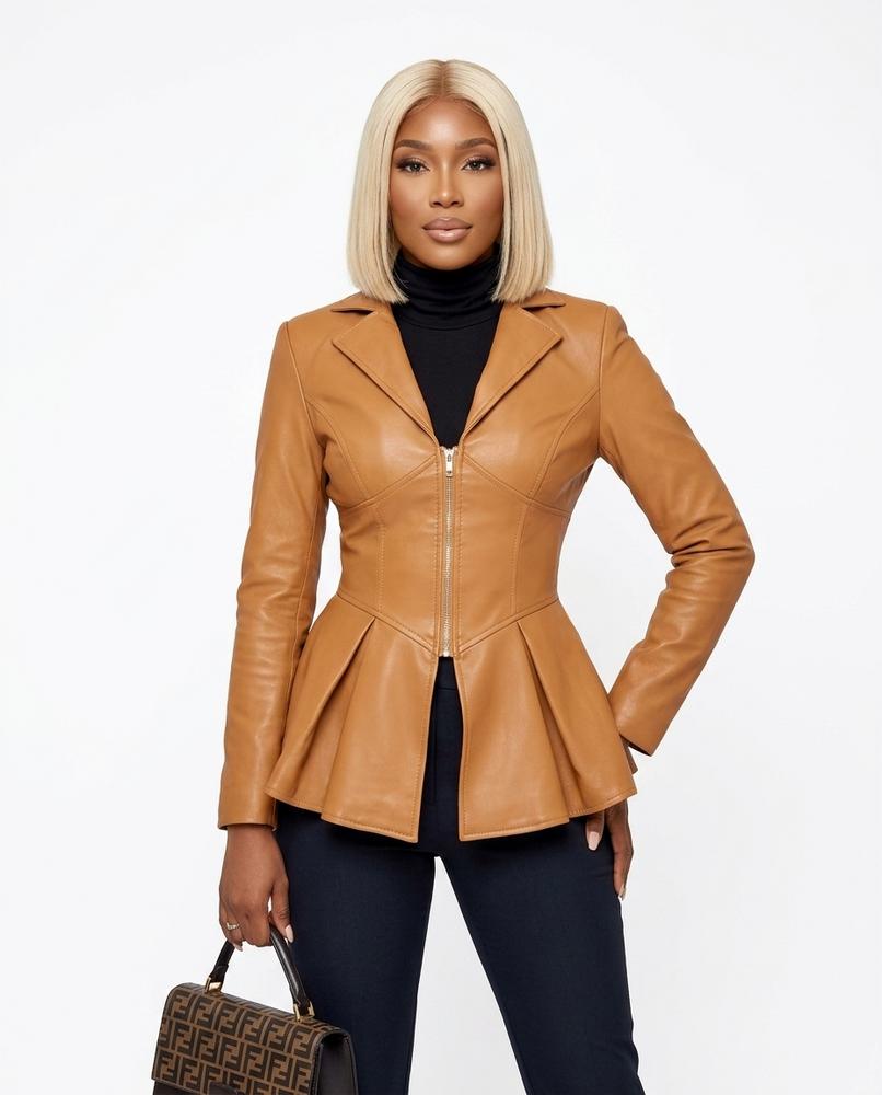Heidi Outlet - Tiser | Tailliert Asymmetrisch Jacke Damen