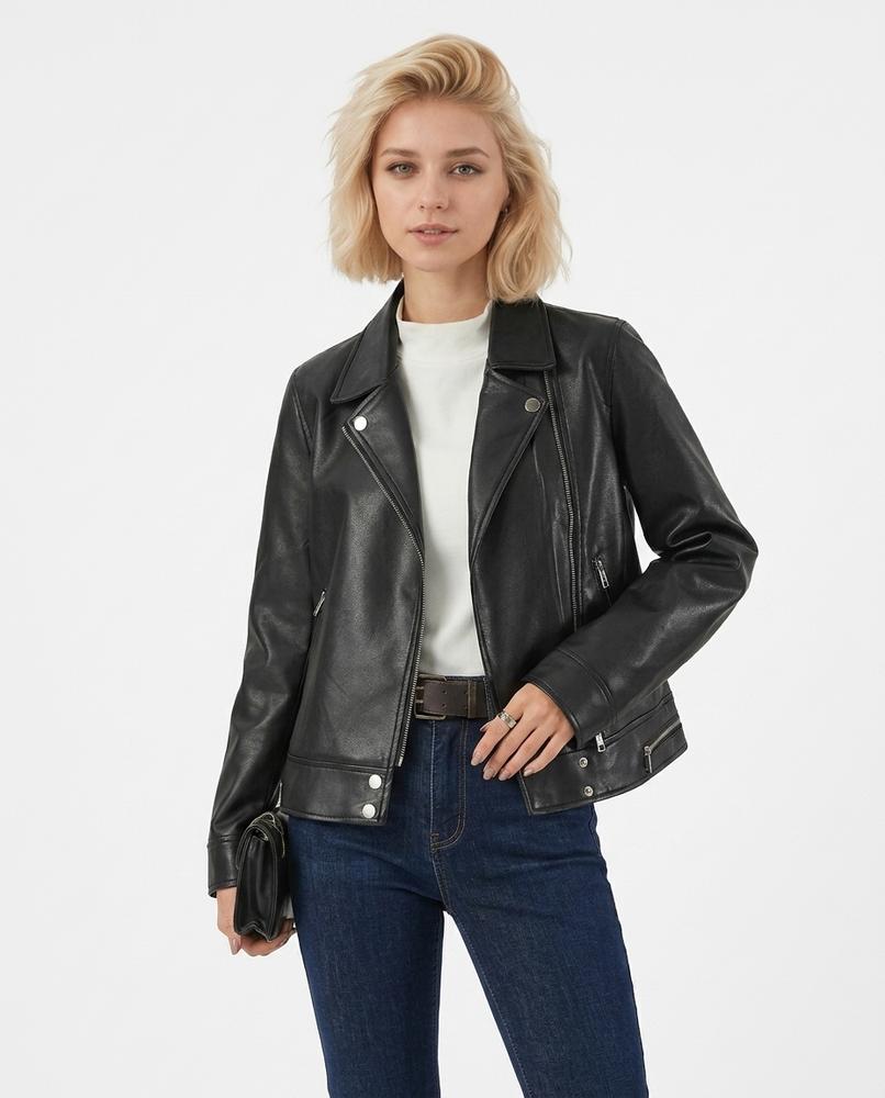 Heidi Outlet - Lemon | Asymmetrisch Gefüttert Jacke Damen
