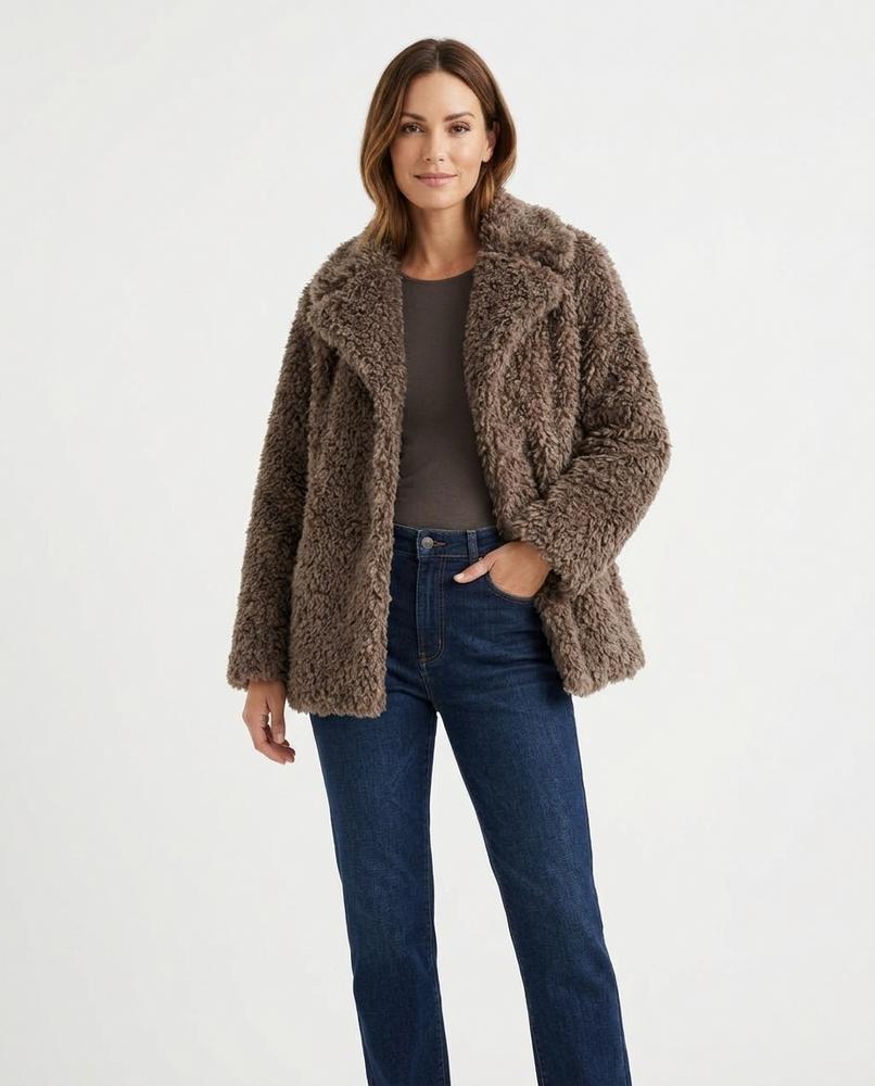 Heidi Outlet - Elven | Gekräuselte Gekerbte Jacke Damen