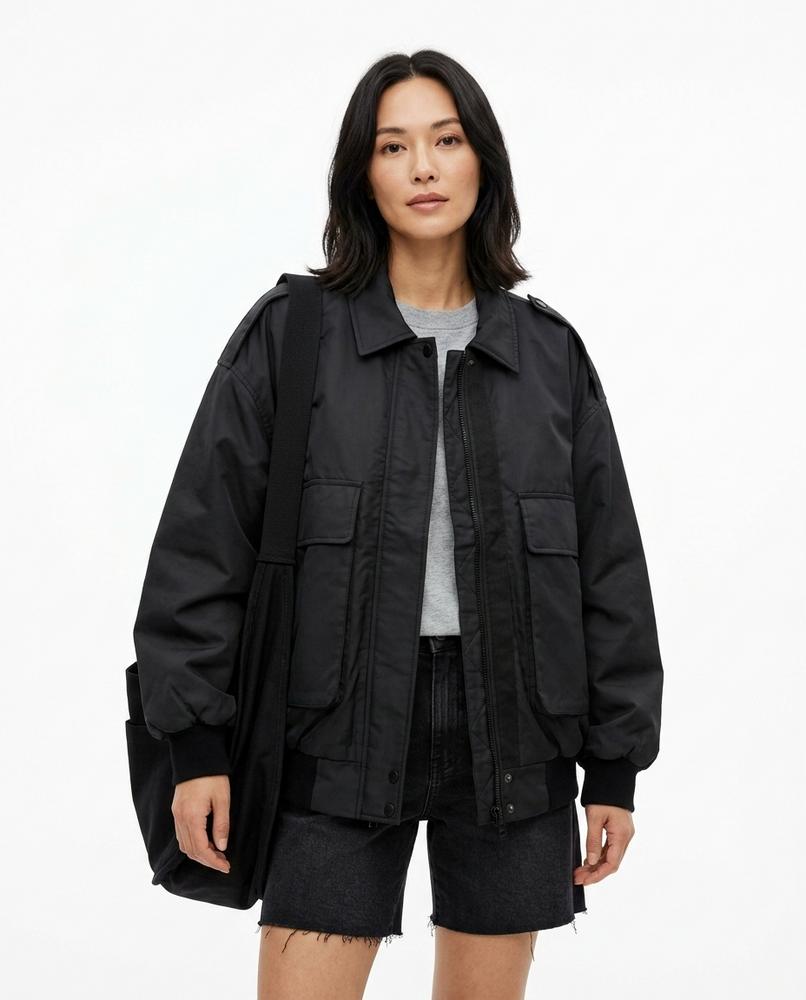 Heidi Outlet - Zetal | Weitgeschnittene Gepolsterte Jacke Damen
