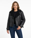 Heidi Outlet - Talen | Gefütterte Asymmetrische Jacke Damen