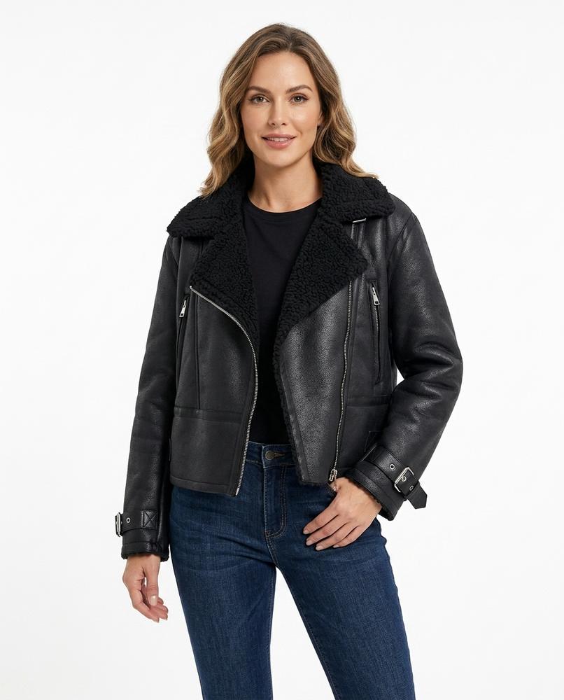 Heidi Outlet - Talen | Gefütterte Asymmetrische Jacke Damen