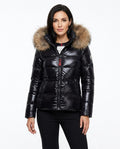 Heidi Outlet - Lesol | Gepolsterte Glänzende Jacke Damen
