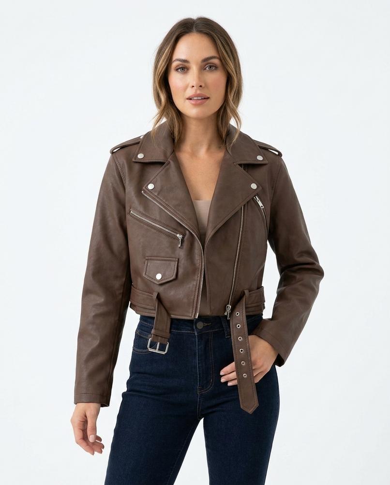 Heidi Outlet - Alvin | Kurzgeschnittene Asymmetrische Jacke Damen