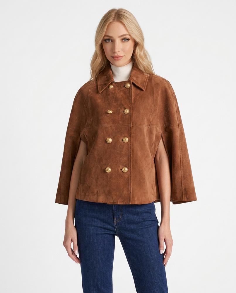 Heidi Outlet - Nozan | Doppelreihige Ärmellose Jacke Damen
