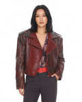 Heidi Outlet - Lasin | Asymmetrische Gefärbte Jacke Damen