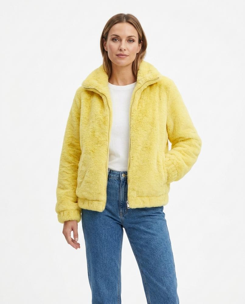 Heidi Outlet - Allan | Segmentierte Kragenlose Jacke Damen