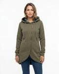Heidi Outlet - Senal | Asymmetrischer Langgeschnittener Hoodie Damen