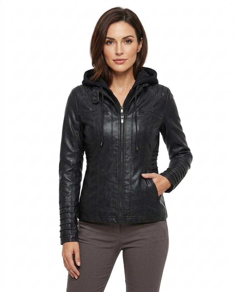 Heidi Outlet - Vemel | Taillierte Kapuzierte Jacke Damen