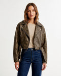 Heidi Outlet - Elser | Gewaschene Kurzgeschnittene Jacke Damen