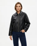 Heidi Outlet - Lalen | Glatte Taillenkurze Jacke Damen