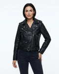 Heidi Outlet - Carev | Gegürtelte Asymmetrische Jacke Damen