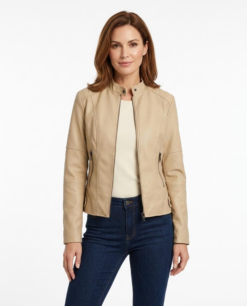 Heidi Outlet - Lalor | Taillierte Glatte Jacke Damen