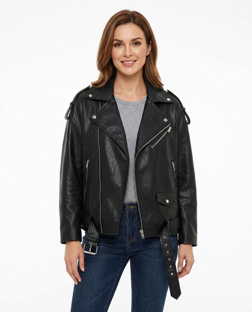 Heidi Outlet - Coken | Lockere Asymmetrische Jacke Damen