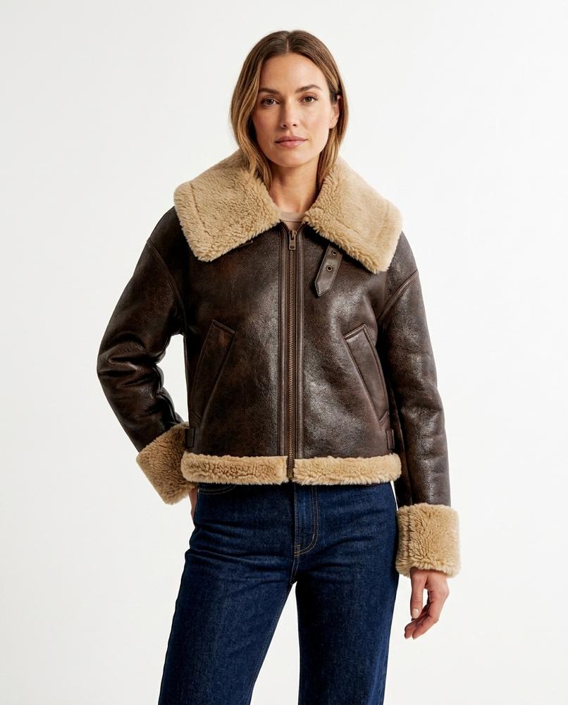 Heidi Outlet - Lerel | Gefütterte Kurzgeschnittene Jacke Damen