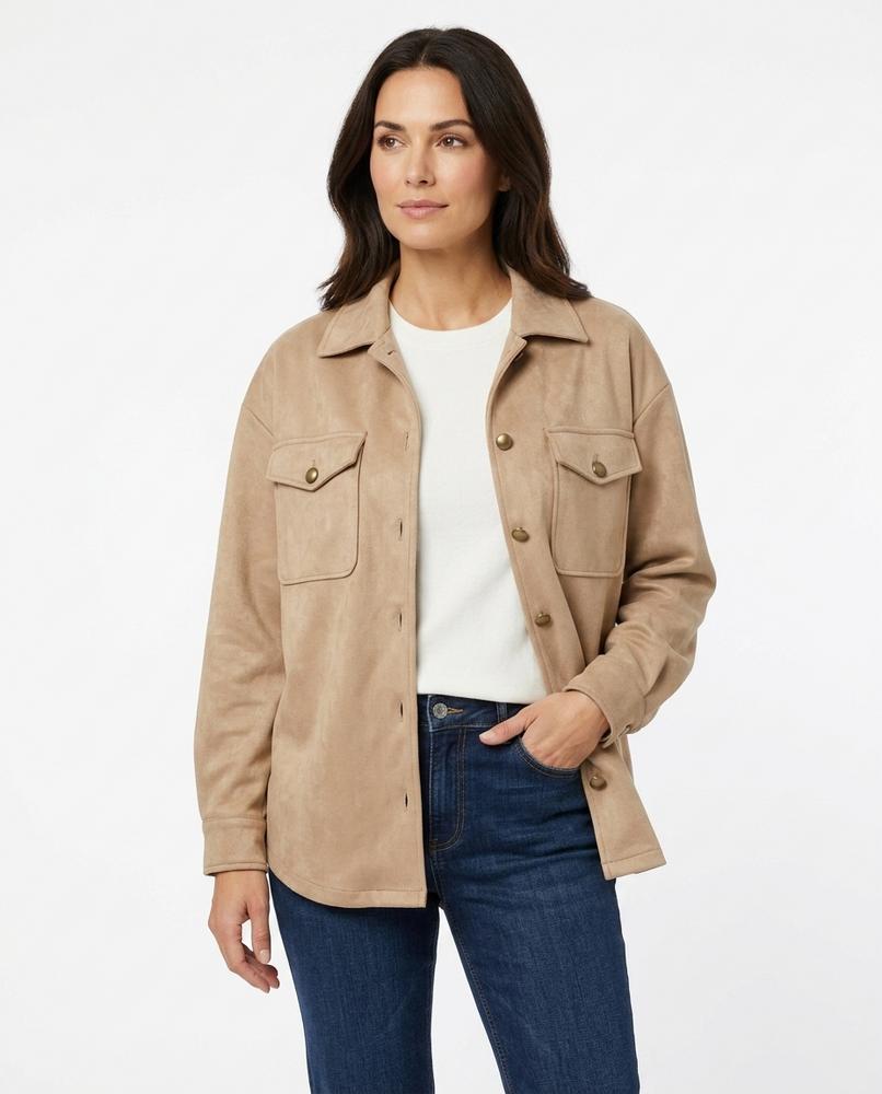 Heidi Outlet - Vesen | Samtige Geknöpfte Jacke Damen