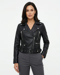 Heidi Outlet - Nohal | Asymmetrische Gegürtelte Jacke Damen