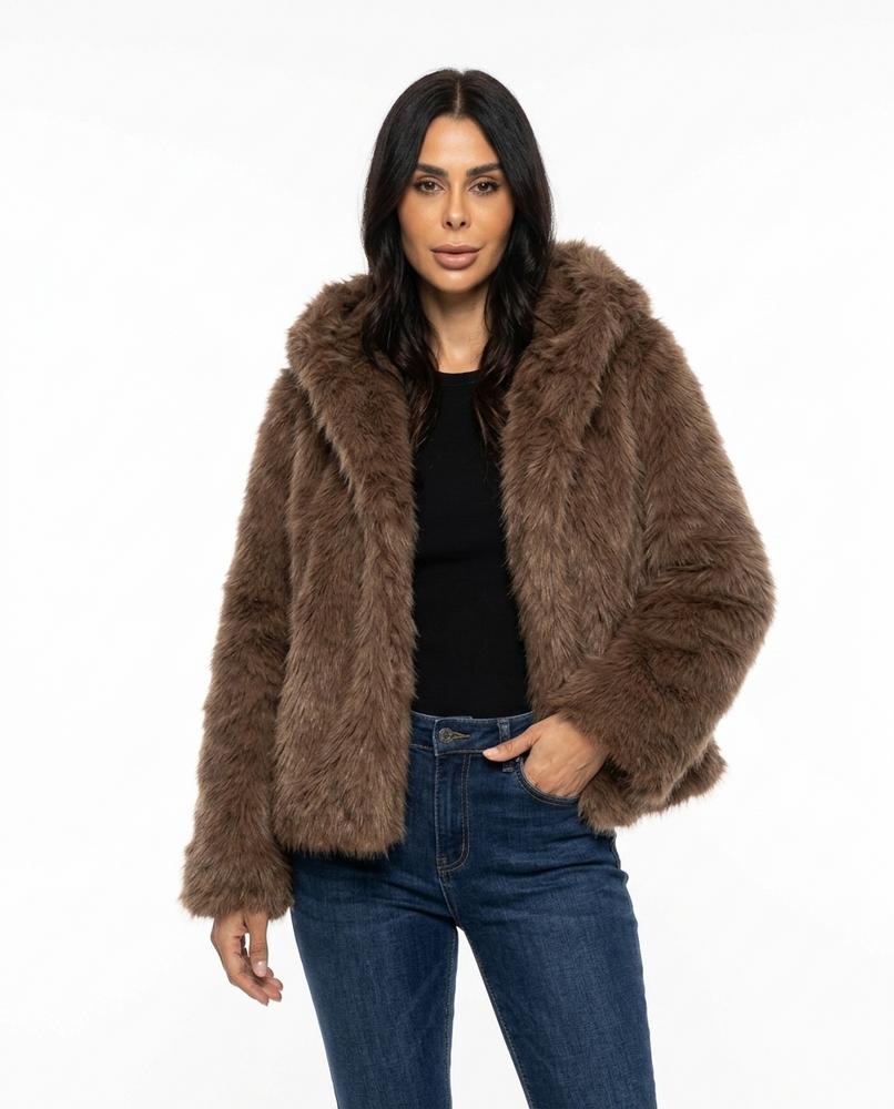 Heidi Outlet - Raral | Flauschige Kurze Jacke Damen