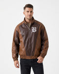 Heidi Outlet - Colom | Zweifarbige Bestickte Jacke Herren