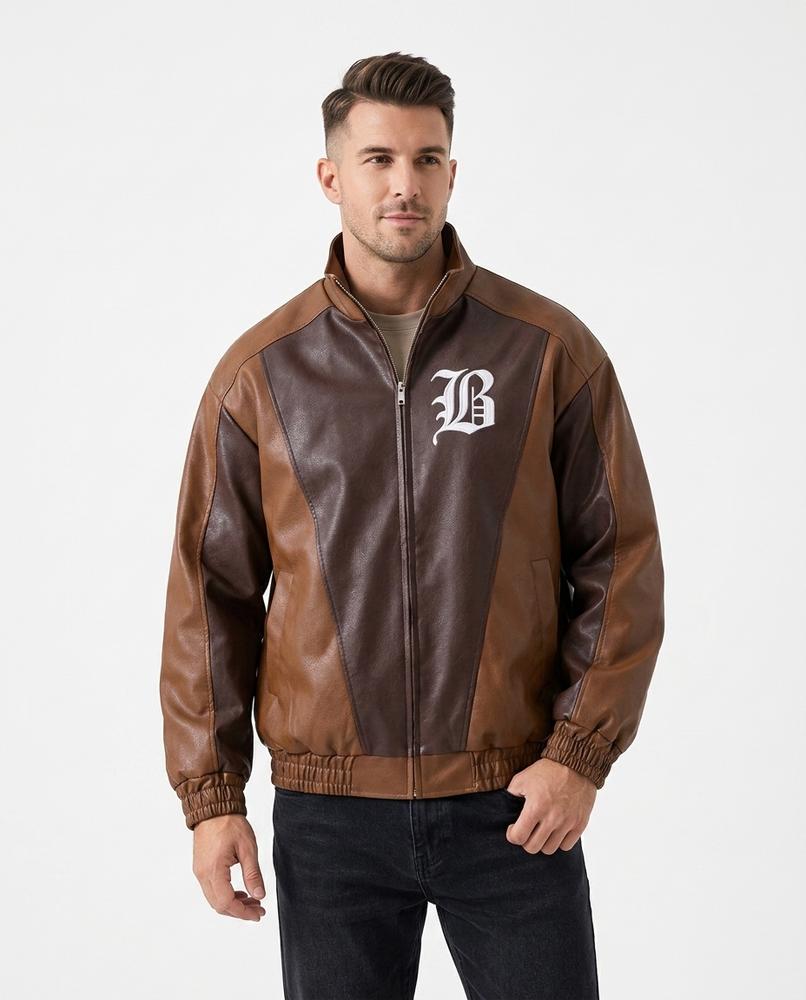 Heidi Outlet - Colom | Zweifarbige Bestickte Jacke Herren