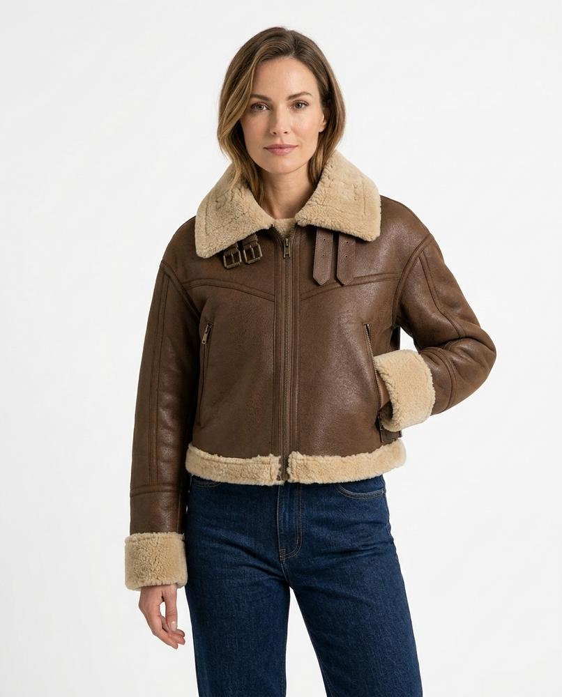 Heidi Outlet - Lolan | Gefütterte Kurze Jacke Damen