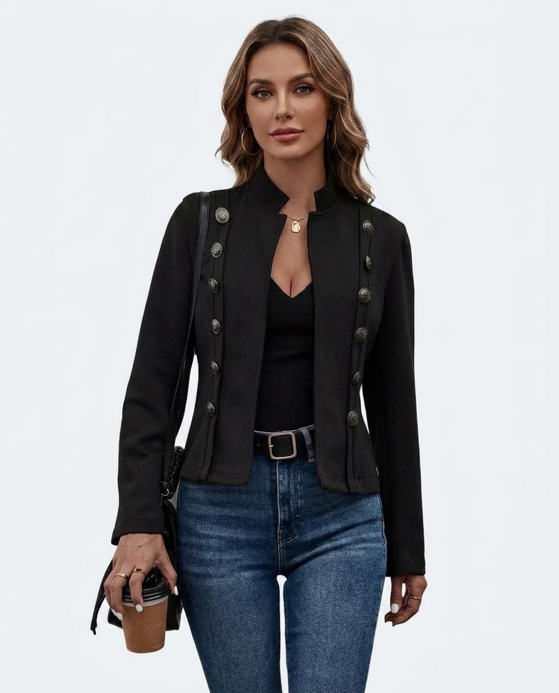 Heidi Outlet - Rikar | Taillierte Doppelreihige Jacke Damen