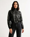Heidi Outlet - Tiran | Kurzgeschnittene Glatte Jacke Damen