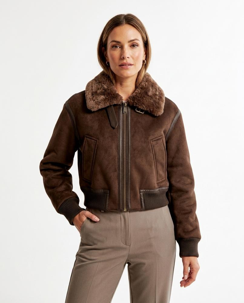 Heidi Outlet - Elsel | Gefütterte Pelzbesetzte Jacke Damen