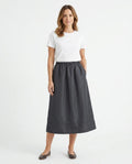 Heidi Outlet - Kavar | Ausgestellter Glatter Rock Damen