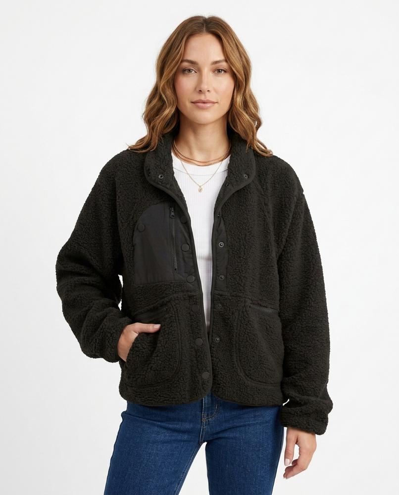 Heidi Outlet - Vamel | Strukturierte Geknöpfte Jacke Damen