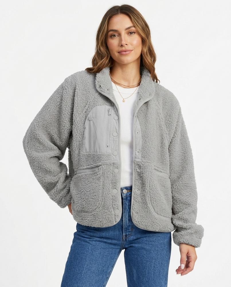 Heidi Outlet - Vamel | Strukturierte Geknöpfte Jacke Damen