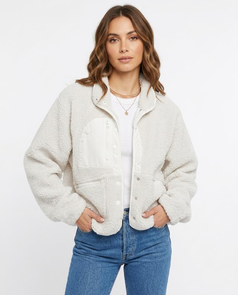 Heidi Outlet - Vamel | Strukturierte Geknöpfte Jacke Damen
