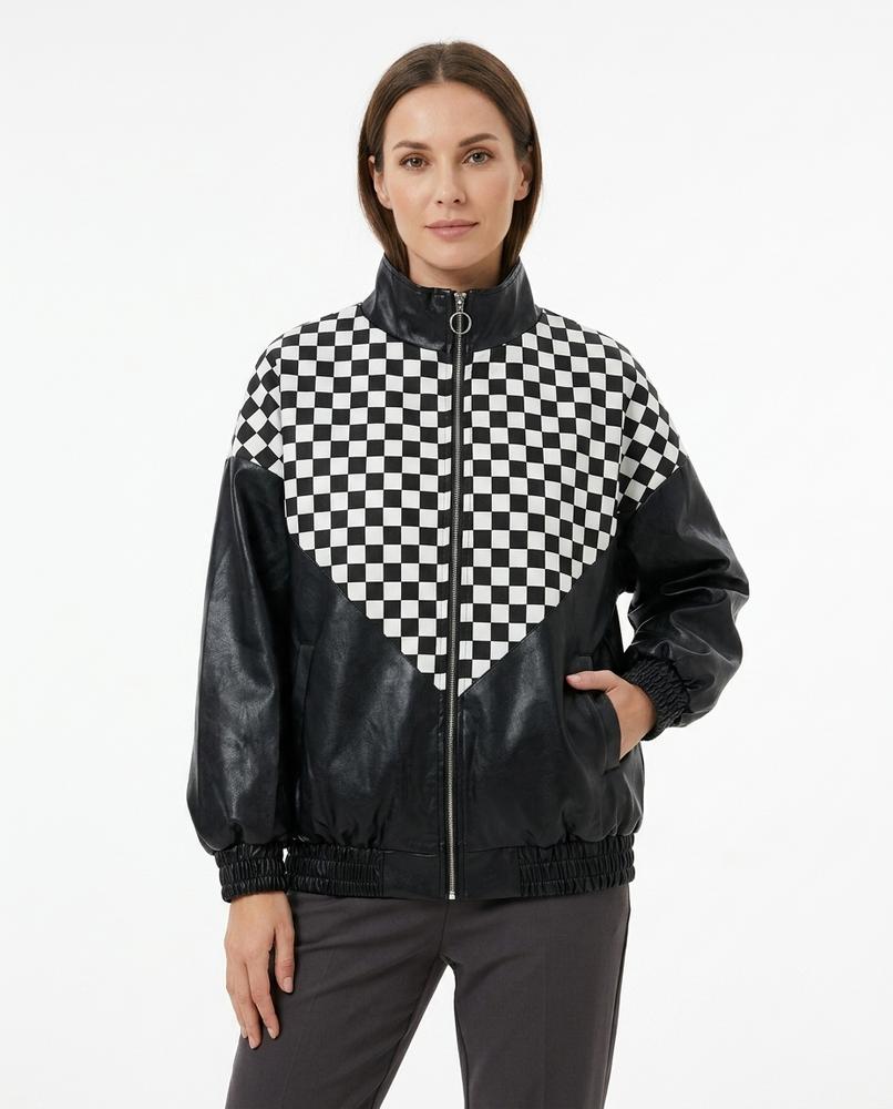 Heidi Outlet - Yosen | Karierte Kombinierte Jacke Damen