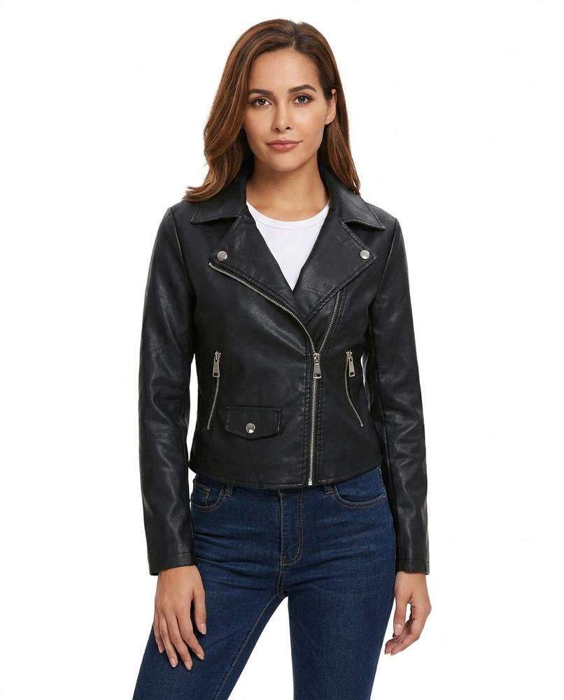 Heidi Outlet - Sesil | Taillierte Asymmetrische Jacke Damen