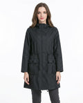 Heidi Outlet - Zasan | Gepunktete Kapuzierte Jacke Damen